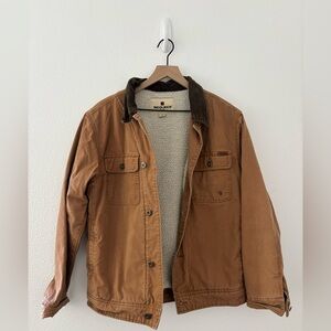 Vintage Woolrich brown duck canvas chore